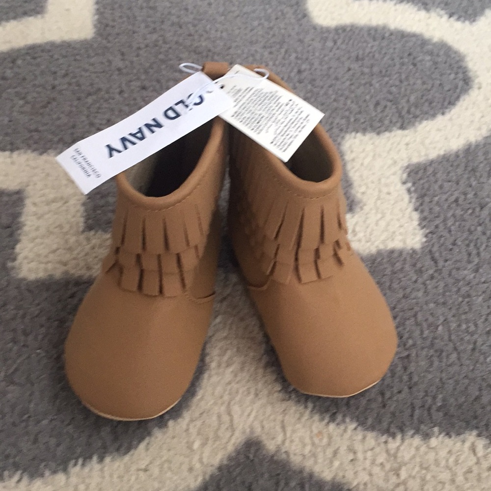 Suede Fringe Boots